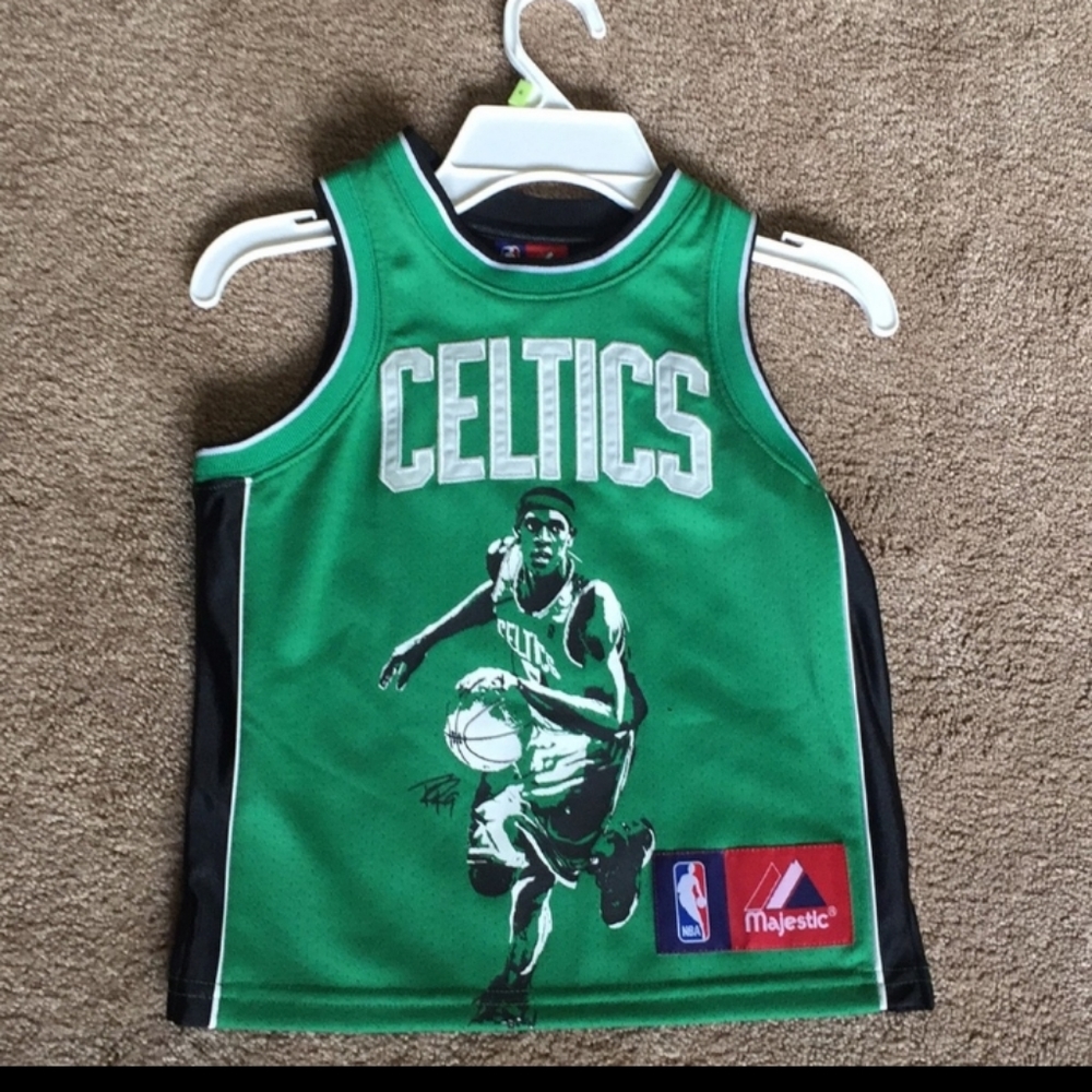 Signed Rondo majestic Jersey kids Nba